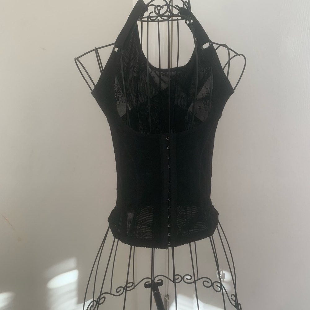 Sheer corset